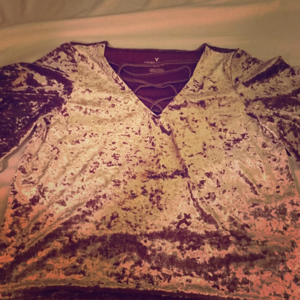 Velvet American Eagle Shirt NWOT